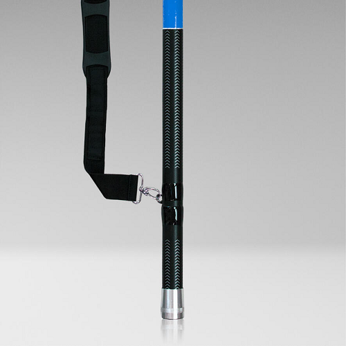 Telescoping Pole for Cable Installation and Retrieval with Hooks and  Adapter, Extends from 33 to 18