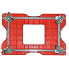 Snap-Loc Industrial Strength E-Track Red Dolly SL1500D4R