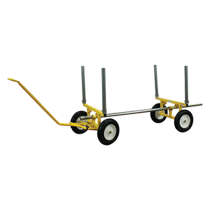 4 Wheel All-Terrain Lumber and Pipe Cart SLV2000LPCY