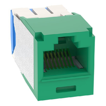 22-26 AWG Mini-Com RJ45 TG Style Cat6A 10Gig UTP Jack Module Polycarbonate CJ6X88TGGR-C (pack of 100)