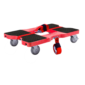Snap-Loc Industrial Strength E-Track Red Dolly SL1500D4R