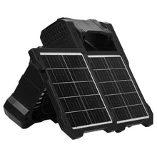 7W 8 Inch Portable Cordless Integrated 20000mAh Rechargeable Solar LED Lantern Fan