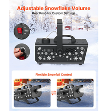 650W Snow Maker Machine Handheld/Hanging Snow Maker with Portable Handle