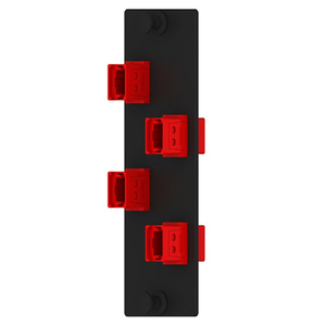 4 Port Opticom MPO Fiber Optic Adapter Panel FAP Vertical FAPV0424RDMPO