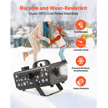 650W Snow Maker Machine Handheld/Hanging Snow Maker with Portable Handle