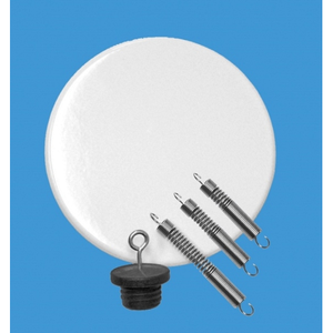 8" Diameter Recessed Can Light Blank Covers CBC-800 (Pack of 10)