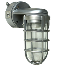 Steel Brushed Industrial Wall Light L1707SVBS (Pack of 3)