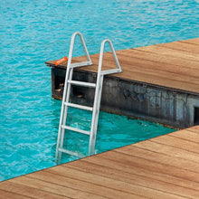 Removable 5-Step Dock Ladder 350 lbs Capacity Pontoon Boat Nonslip Design RDL5