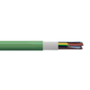 6 AWG 1C Bare Copper Unshielded Green Thermoplastic Halogen-Free 0.6/1KV Gaalflex Control 1000 BH Cable