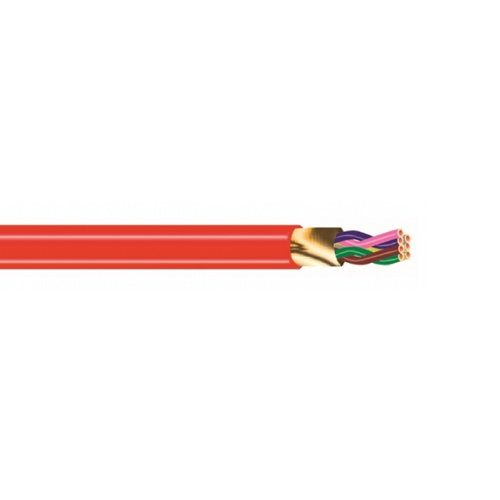 1x2x0.8 mm² Solid Bare Copper Shielded Foil Braid PVC 150V JE-H(st)H FE180 E30 Data Cable