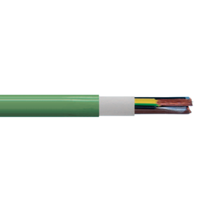 350 MCM 1C Bare Copper Unshielded Green Thermoplastic Halogen-Free 0.6/1KV Gaalflex Control 1000 BH Cable