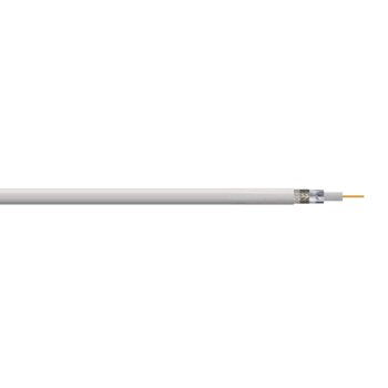 1x0.80 mm² Gaalnet Solid Bare Copper Shield Al PET Tape TC Braid 100V Sat-Coaxial Cable