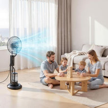 Misting Fan with 0.79 Gal Tank 3 Speeds Remote Control Indoor & Outdoor Cooling Fan