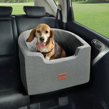 55 lbs Dog Booster Car Seat Pet Car Seat Small Dog up to  for Car JBS-PCS-006-DarkGray