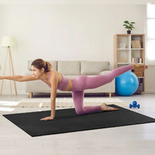 7x5ft Non-Slip High Density Premium Yoga Mat with Carry Bag & Strap – Ideal for Yoga, Pilates & Floor Workouts for Men & Women