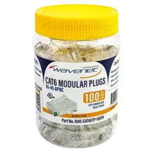 Rj45 Cat6 Modular Plug RJ45-CAT6UTP-100PK (Pack of 100)