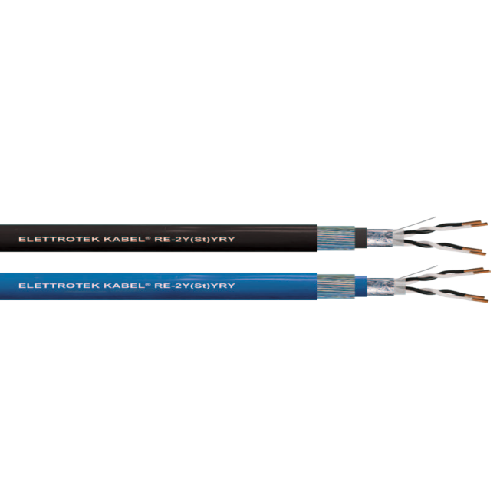 20 AWG 12P Stranded BC Shield Al Tape PE Armour PVC RE-2Y(St)YRY 300V Instrumentation Cable