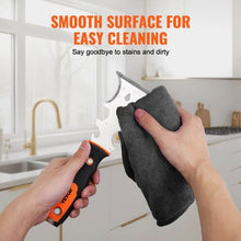 6-Piece Drywall Knife Set – Includes Scraper Putty Knives Taping Knives & Mud Pan for Home