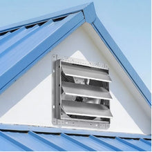 12-Inch Shutter Exhaust Fan 1347 CFM Steel AC Motor with Automatic Louvers