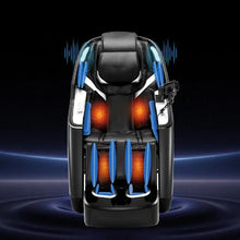 Dual-Core 4D+3D Massage Chair Extended SL Track Yoga Stretch Electric Footrest AI Voice Control Heat & Airbags