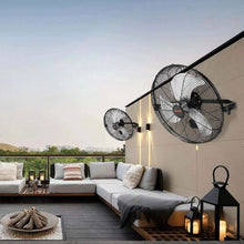 18″ Waterproof High-Velocity Wall Fan 3-Speed (2 PCS)