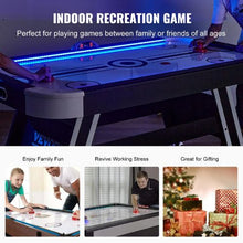 72" Air-Powered Hockey Table with Electronic Scoring  for Game Room Family Home