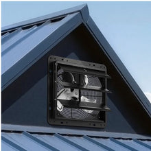 12-Inch Shutter Exhaust Fan with Variable Speed Control & Automatic Louvers for Garage & Greenhouse