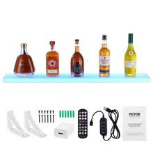 40 Inch Lighted Liquor Bottle Display with RF Remote & App Control