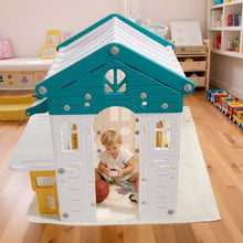 Outdoor Toddler Playhouse with Slide & Play Features – HDPE Plastic, Ages 1+ for Kids