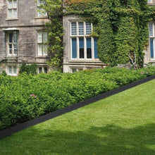 6 Inch x 10' Ft Hammer-in Edging Border with 5 Clips Steel Garden Edging Borders Bendable Metal Landscape Edging (Pack of 3)