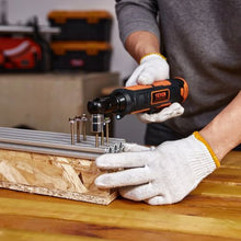 3/4 Inch  Cordless Electric Ratchet Wrench Set 12V 33 Ft-lbs Power Ratchet Tool Kit10 Sockets