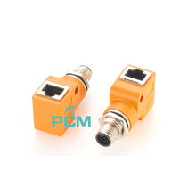 8 Pin M12 to RJ45 Bulkhead Cable Adapter PCM-0665