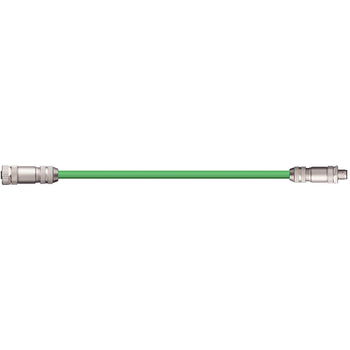 Igus MAT9741510 26/2P 22/2C M12 Male A / Female B Connector PVC Siemens 6FX_002-2DC34 Extension Signal Cable