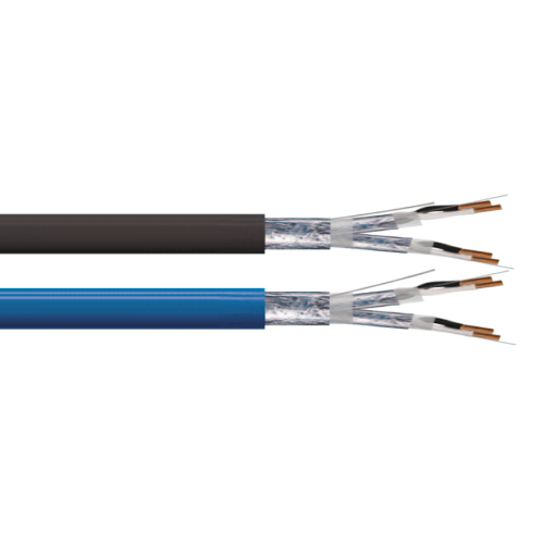 20 AWG 4P Stranded BC Shield Individual Al Tape PE PVC RE-2Y(St)Y PiMF/TiMF 300/500V Instrumentation Cable