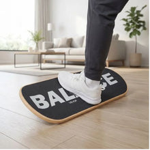 3-Level Adjustable Wooden Balance Board Non-Slip Wobble Trainer for Core Workout & Home Gym