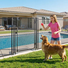 4 x 2.5 FT Pool Fence Gate with Lockable Latch (Black)