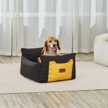 25 lbs Dog Booster Car Seat Pet Car Seat Small Dog up to Gray for Car JBS-PCS-004-BLACK