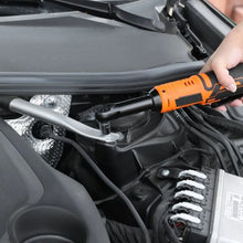 3/8 Inch Cordless Ratchet Wrench with Two Batteries Charger Sockets Adaptor and Extension Bar
