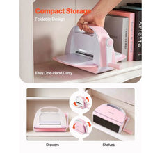 6-In Manual Die Cutting & Embossing Machine Opening Portable Cutting Plates