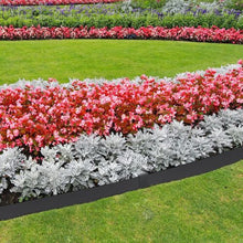 6 Inch x 13.3' Ft Hammer-in Edging Border with 6 Clips Steel Garden Edging Borders Steel Landscape Edging JC40*6in (Pack of 4)