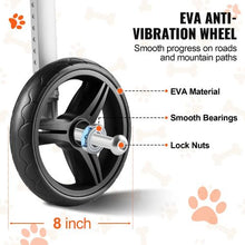 2 Wheels Dog Wheelchair and Back Legs Pet Wheelchair Injured Disabled for Dog Cart SS2-XS