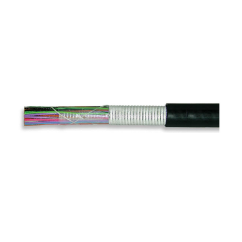 25 Pair 22 AWG Filled ALPETH Foam Skin Single Jacket Cable Black 09-062-77 15,000 ft