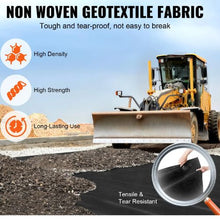 10 x 100' Ft 8OZ Ground Cover Weed Control Fabric Non-Woven Geotextile Fabric GDF-3.0*30.5-271