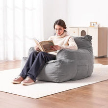 Comfy Bean Bag Sofa Chair for Living Room – Grey
