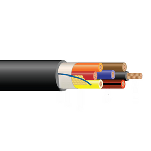 10 AWG 3C Multi-Conductor FR-XLPE LSZH Jacket Control Cable CU 600V Non-UL