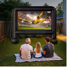 16FT Inflatable Movie Screen Outdoor Projector Screen16:9 Portable Storage Bag Easy Setup