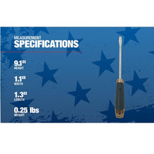 1/4"-4" USA Keystone Tip Screwdriver Shank SD1/4K4US (Pack of 10)