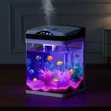 2-Gallon Smart Glass Aquarium with 7-Color LED Lighting