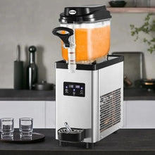 1x6 L 300W Commercial Slushy Machine, 6L Single-Bowl Margarita & Smoothie Maker for Cafes Restaurants Bars Home