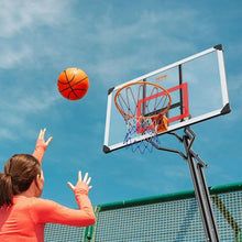 50 inch Adjustable Height Portable Basketball Hoop for Outdoor/Indoor